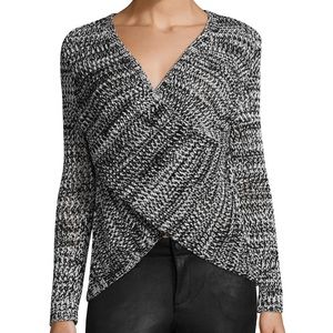 Derek Lam cross-front cotton pullover sweater